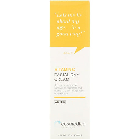 Cosmedica Skincare, Vitamin C Facial Day Cream, 2 oz (60 ml) - Supply Center USA