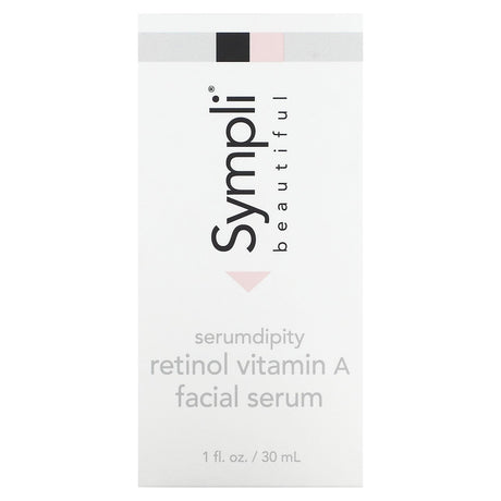 Sympli Beautiful, Serumdipity, Retinol Vitamin A Facial Serum, 1 fl oz (30 ml) - Supply Center USA