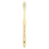 Plus Ultra, Bamboo Toothbrush, Brush Smile Repeat, Child, Soft, 1 Toothbrush - Supply Center USA