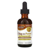 North American Herb & Spice, Chag-O-Power, Wild, Raw Emulsified Chaga Mushroom, 2 fl oz (60 ml) - Supply Center USA