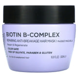 Luseta Beauty, Biotin B-Complex, Repairing Anti-Breakage Hair Mask, 16.9 fl oz (500 ml) - Supply Center USA