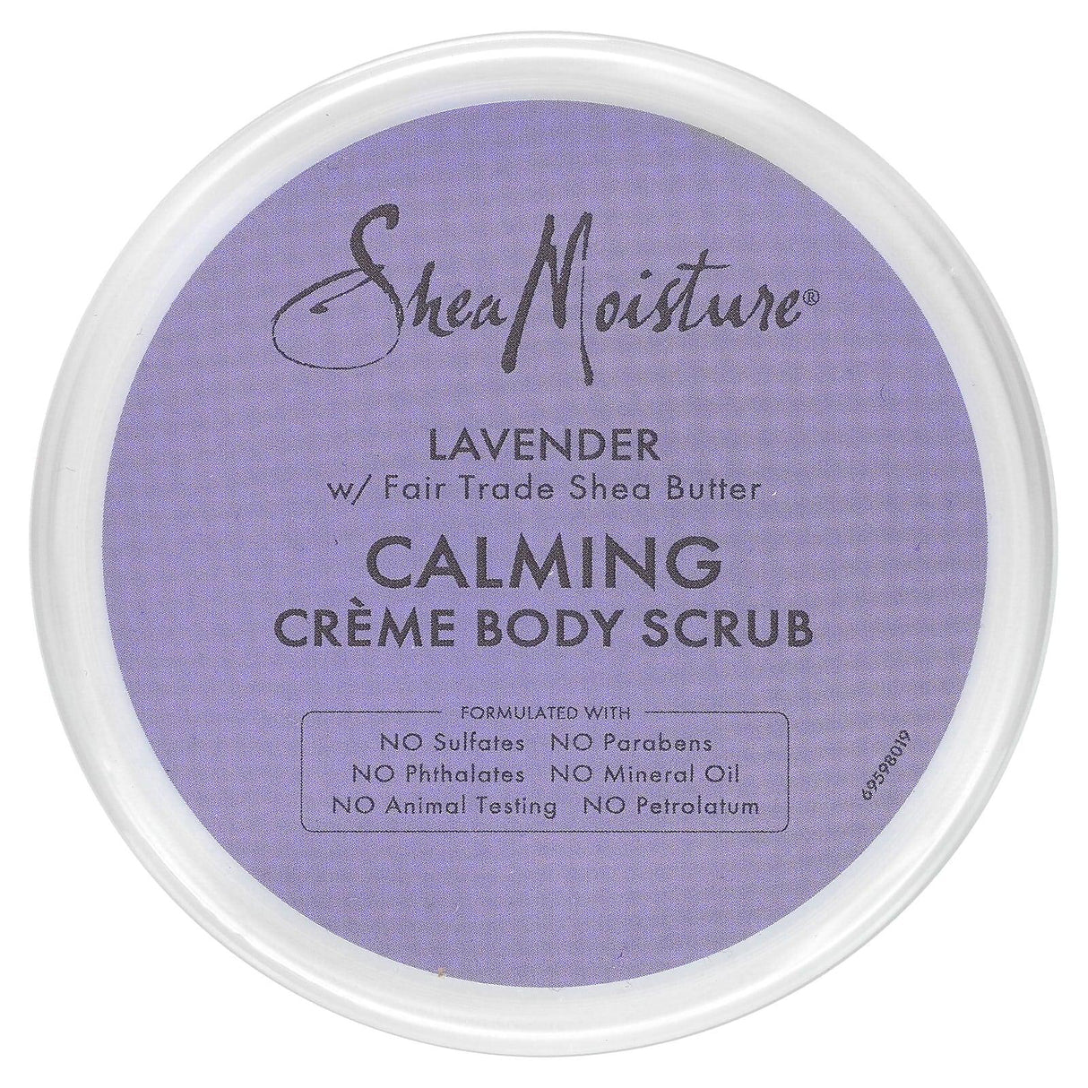 SheaMoisture, Calming Creme Body Scrub, Lavender, 11.3 oz (320 g) - Supply Center USA