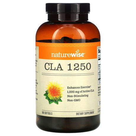 NatureWise, CLA 1250, 1,000 mg, 90 Softgels - Supply Center USA