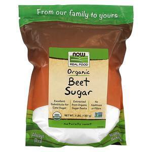 Now Foods, Organic Beet Sugar, 3 lbs (1361 g) - Supply Center USA