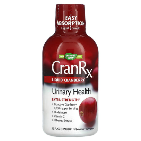 Nature's Way, CranRx, Liquid Cranberry, 16 fl oz (480 ml) - Supply Center USA