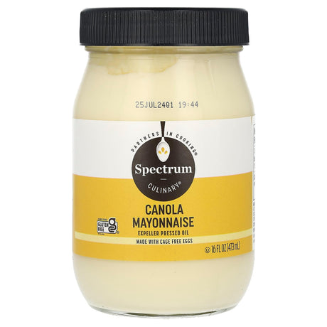 Spectrum Culinary, Canola Mayonnaise, 16 fl oz (473 ml) - Supply Center USA