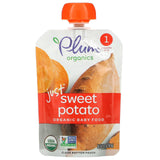 Plum Organics, Organic Baby Food, 4 Months & Up, Just Sweet Potato, 3 oz (85 g) - Supply Center USA