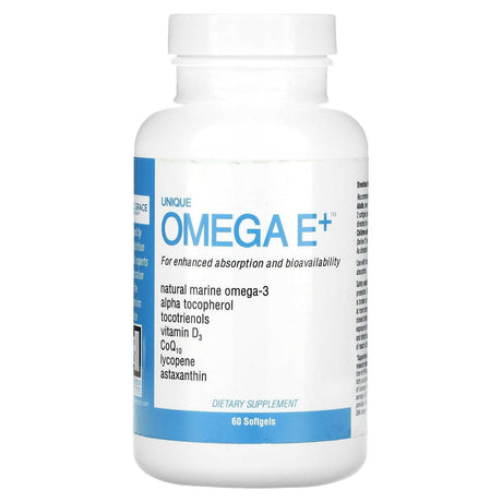 A.C. Grace Company, Unique Omega E+, 60 Softgels - Supply Center USA