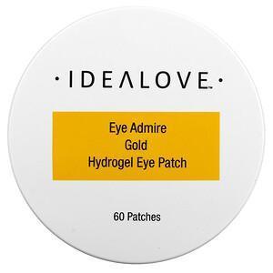 Idealove, Eye Admire Gold Hydrogel Eye Patches, 60 Patches - Supply Center USA