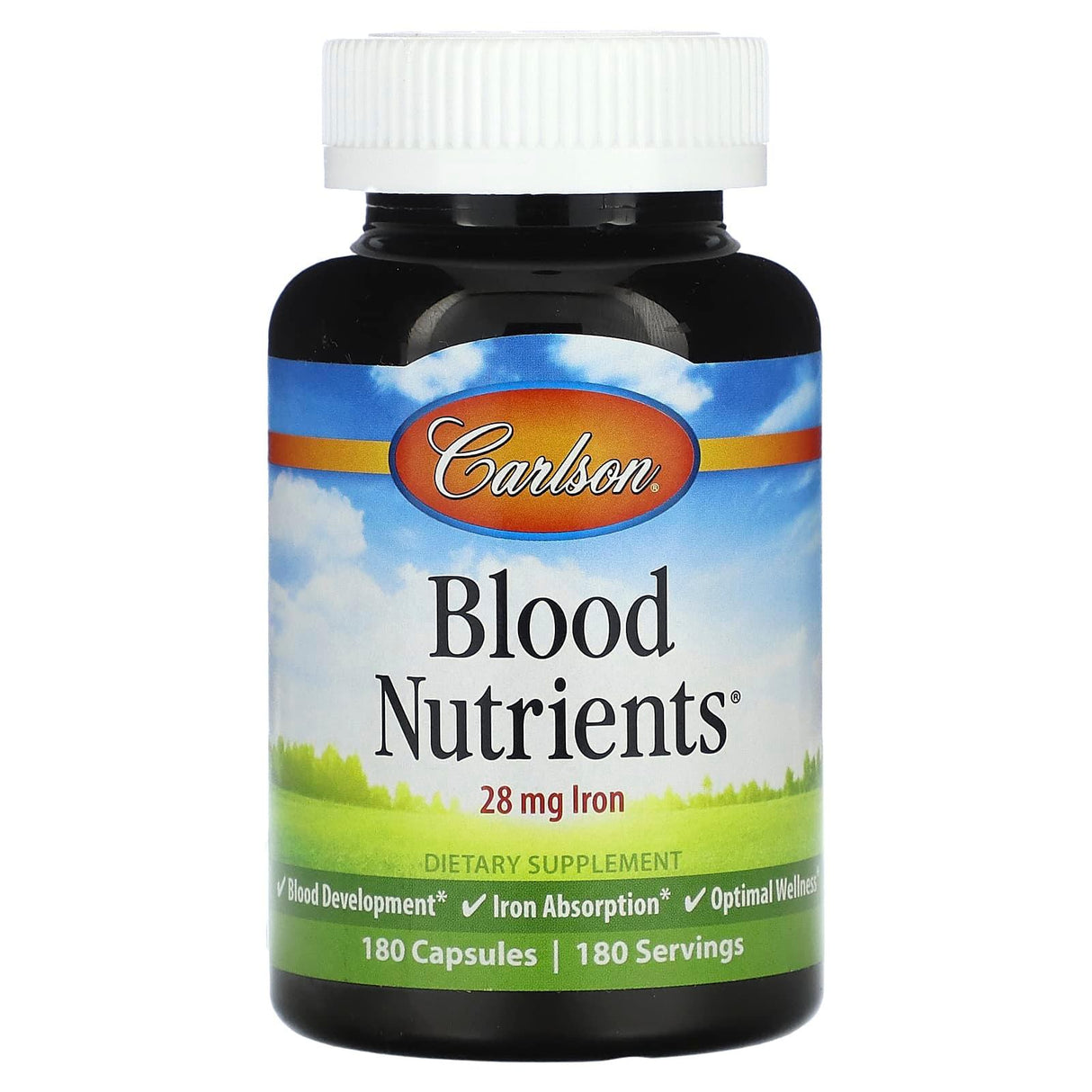 Carlson, Blood Nutrients, 180 Capsules - Supply Center USA