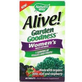 Nature's Way, Alive! Garden Goodness, Women's Multivitamin, 60 Tablets - Supply Center USA