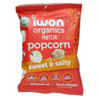 IWON Organics, Organic Protein Popcorn, White Cheddar, 8 Bags, 1 oz (28 g) Each - Supply Center USA