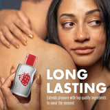 Astroglide Water Based Flavored (2.5Oz), Edible Strawberry Personal Lubricant for Men, Women and Couples, Safe for Toys, Travel-Friendly Size