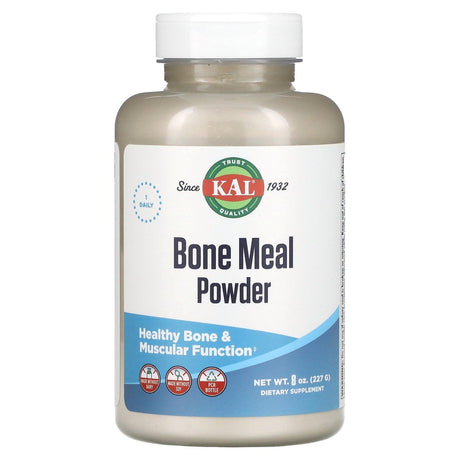 KAL, Bone Meal Powder, 16 oz, (450 g) - Supply Center USA