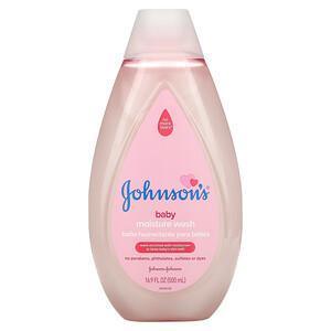 Johnson's Baby, Baby Moisture Wash, 16.9 fl oz (500 ml) - Supply Center USA