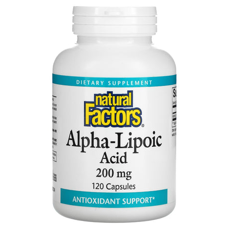 Natural Factors, Alpha-Lipoic Acid, 400 mg, 60 Capsules - Supply Center USA