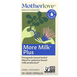 Motherlove, Breastfeeding, More Milk Plus, 60 Liquid Capsules - Supply Center USA