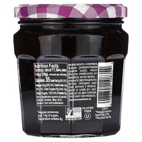 Bonne Maman, Cherry Fruit Spread, 11.8 oz (335 g) - Supply Center USA