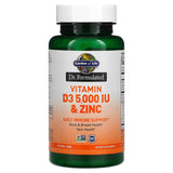 Garden of Life, Dr. Formulated, Vitamin D3 & Zinc, 30 Small Tabs - Supply Center USA