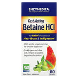 Enzymedica, Fast-Acting Betaine HCI, 60 Capsules - Supply Center USA