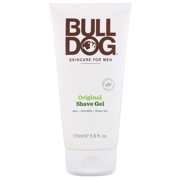 Bulldog Skincare For Men, Original Shave Gel, 5.9 fl oz (175 ml)