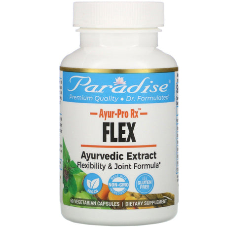 Paradise Herbs, AYUR-Pro Rx, Flex, 60 Vegetarian Capsules - Supply Center USA