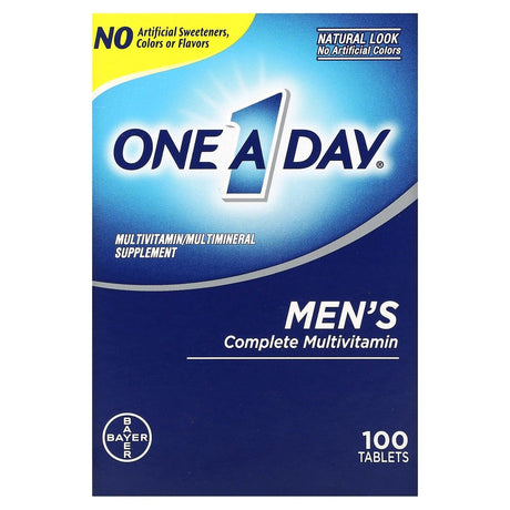 One-A-Day, Men's Complete Multivitamin, 100 Tablets - Supply Center USA