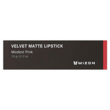 Mizon, Velvet Matte Lipstick, Modest Pink, 0.12 oz (3.5 g) - Supply Center USA