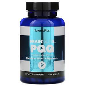 Nature's Plus, BrainCeutix, PQQ, 20 mg, 60 Capsules - Supply Center USA