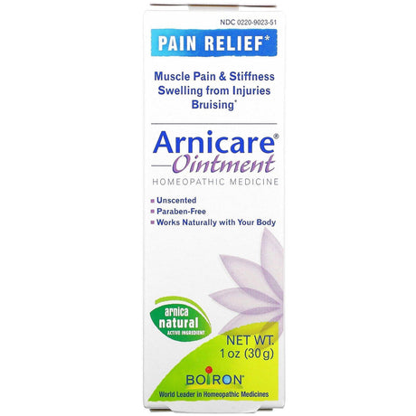 Boiron, Arnicare Ointment, Pain Relief, Unscented, 1 oz (30 g) - Supply Center USA