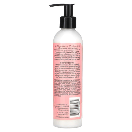 Camille Rose, Caramel Cowash Cleansing Conditioner, Coconut & Rosemary Oils , 8 oz (240 ml) - Supply Center USA