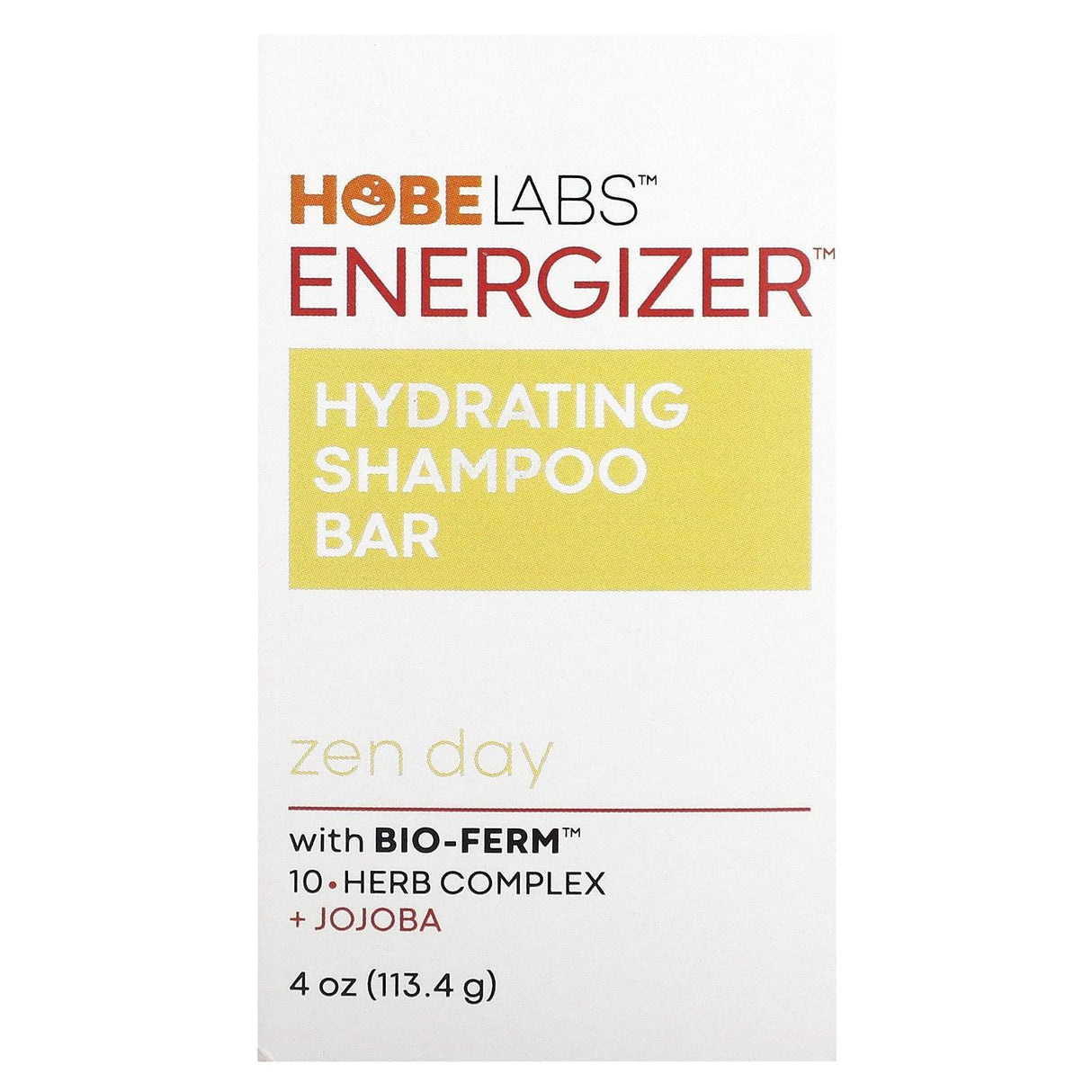 Hobe Labs, Energizer, Hydrating Shampoo Bar, Beach Day, 4 oz (113.4 g) - Supply Center USA