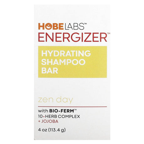 Hobe Labs, Energizer, Hydrating Shampoo Bar, Beach Day, 4 oz (113.4 g) - Supply Center USA