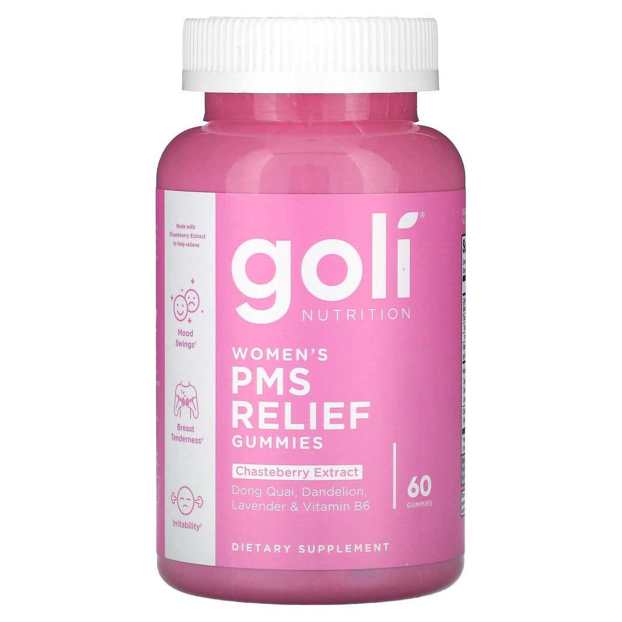 Goli Nutrition, Women's PMS Relief, 60 Gummies - Supply Center USA