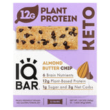 IQBAR, Plant Protein Bar, Chocolate Sea Salt, 12 Bars, 1.6 oz (45 g) Each - Supply Center USA