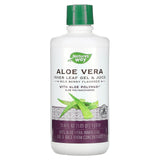 Nature's Way, Aloe Vera, Inner Leaf Gel & Juice with Aloe Polymax, Wild Berry, 33.8 fl oz (1 Liter) - Supply Center USA