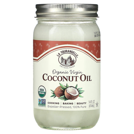 La Tourangelle, Organic Virgin Coconut Oil, 14 fl oz (414 ml) - Supply Center USA