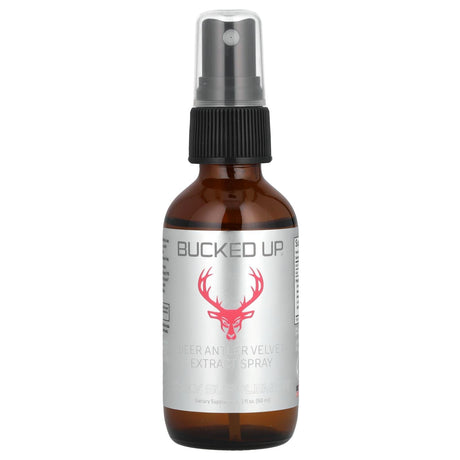 Bucked Up, Deer Antler Velvet Extract Spray, Women, 2 fl oz (60 ml) - Supply Center USA