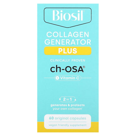 BioSil, Collagen Generator Plus, 60 Original Capsules - Supply Center USA