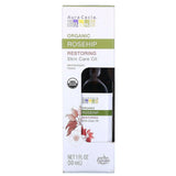 Aura Cacia, Organic Skin Care Oil, Restoring, Rosehip, 1 fl oz (30 ml) - Supply Center USA