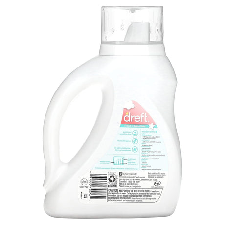 Dreft, Baby Detergent, Stage 2, 46 fl oz (1.36 l) - Supply Center USA