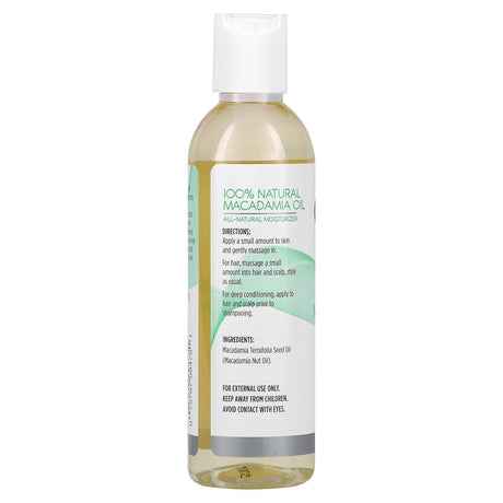 Cococare, 100% Macadamia Oil, 4 fl oz (118 ml) - Supply Center USA