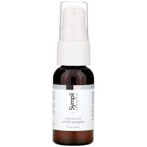 Sympli Beautiful, Hyaluronic Acid Youth Complex Serum, 1 fl oz (30 ml) - HealthCentralUSA