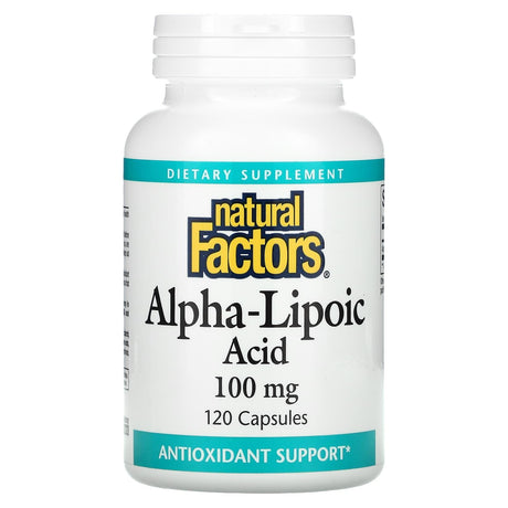 Natural Factors, Alpha-Lipoic Acid, 400 mg, 60 Capsules - Supply Center USA