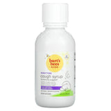 Burt's Bees, Kids, Cough Syrup & Immune Support, Nighttime, 3+ Years, Natural Grape, 4 fl oz (118 ml) - Supply Center USA