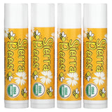 Sierra Bees, Organic Lip Balms, Coconut, 4 Pack, 0.15 oz (4.25 g) Each - Supply Center USA