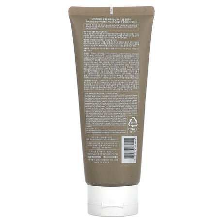 Nature Republic, Jeju Sparkling, Mud Foam Cleanser, 5.07 fl oz (150 ml) - Supply Center USA