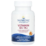 Nordic Naturals, Vitamin D3 + K2, Great Orange, 60 Soft Gels - Supply Center USA