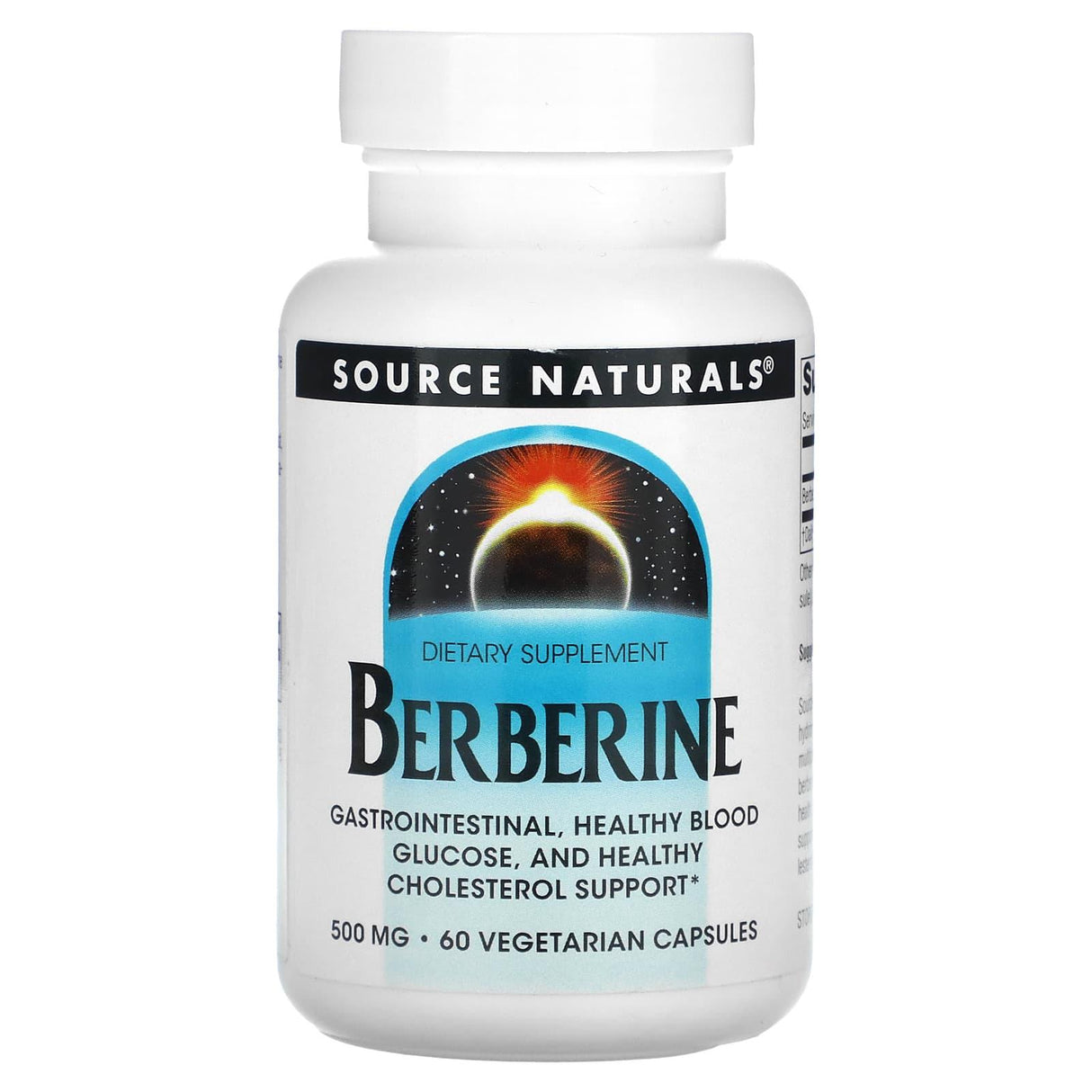 Source Naturals, Berberine, 500 mg, 60 Vegetarian Capsules - Supply Center USA