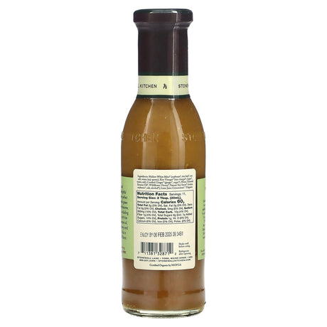 Stonewall Kitchen, Organic Miso Ginger Dressing, 11 fl oz (330 ml) - Supply Center USA